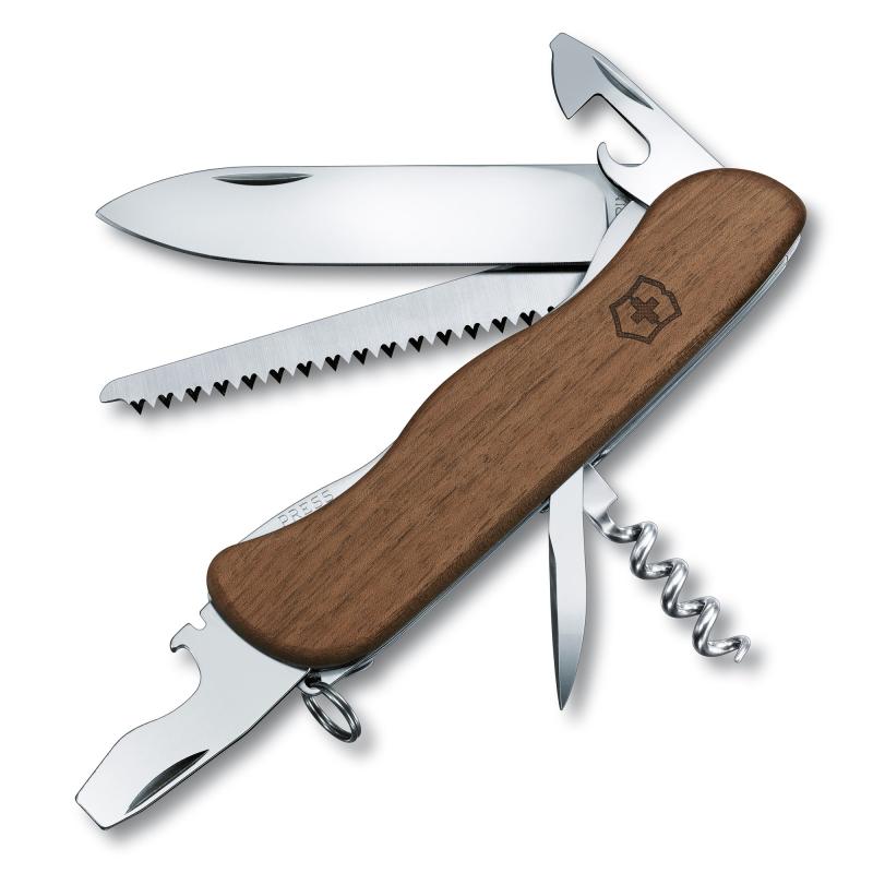 Forester Wood Lommekniv, Valnøddetræ fra Victorinox
