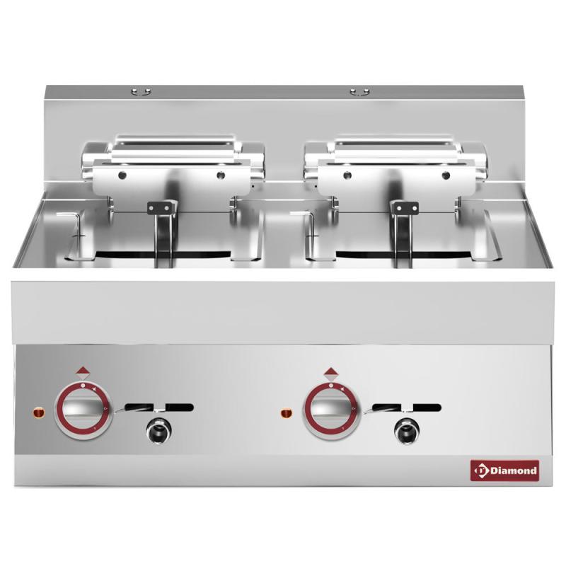 Elektrisk Friture 2 Kummer 10 Liter  Top  fra Diamond