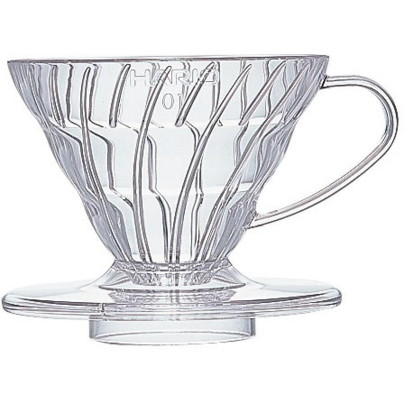 1 Cup Dripper V60 Klar Plast fra Hario