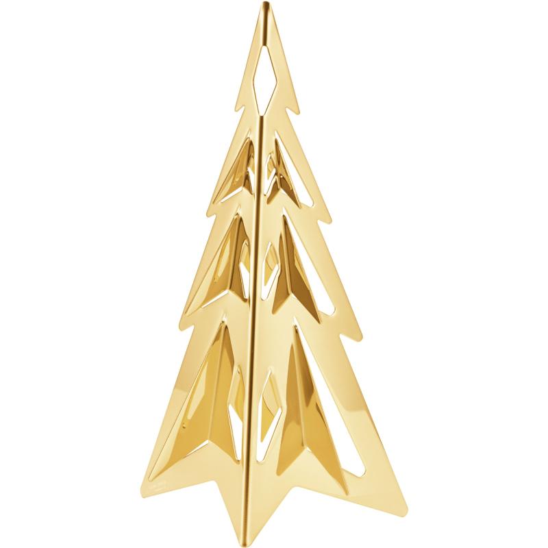 Christmas Collection 2024 Juletræ, 18 Kt Guldbelægning, Medium fra Georg Jensen