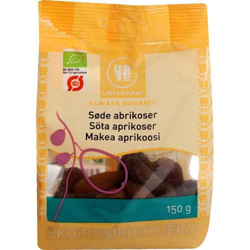 Abrikoser Søde økologisk  150 Gr     fra Urtekram