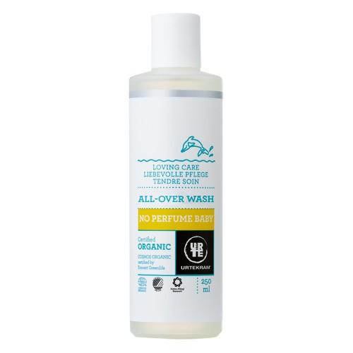 Baby All Over Wash No Perfume økologisk    250 Ml     fra Urtekram