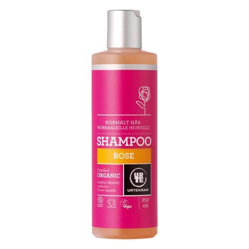 Shampoo Til Normalt Hår Rose økologisk    250 Ml   Urtekram fra Finogren