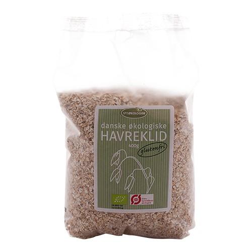 Havreklid Glutenfri økologisk   400 Gram     fra Spis økologisk