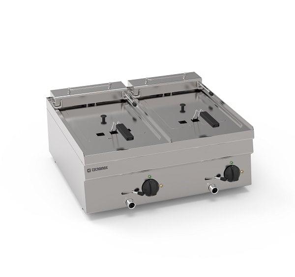 Elektrisk Frituregryde Dobbelt   2 X 10 Liter fra Gastroudstyr