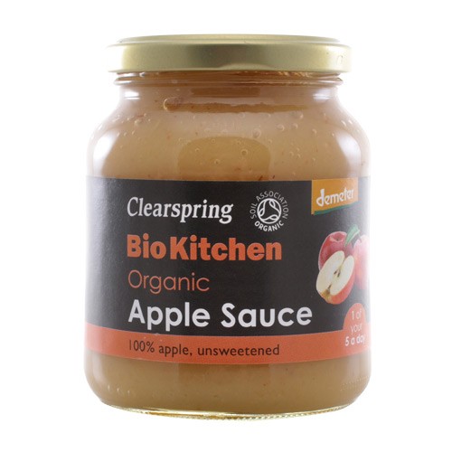 æblemos Biodynamisk økologisk   360 Gram     fra Clearspring
