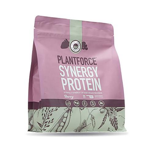 Protein Bær Synergy   800 Gram     fra Plantforce