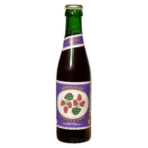 Hindbærdrik   økologisk    25 Cl fra Søbogaard