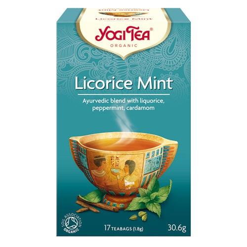 Liquorice Mint økologisk   17 Br     fra Yogi