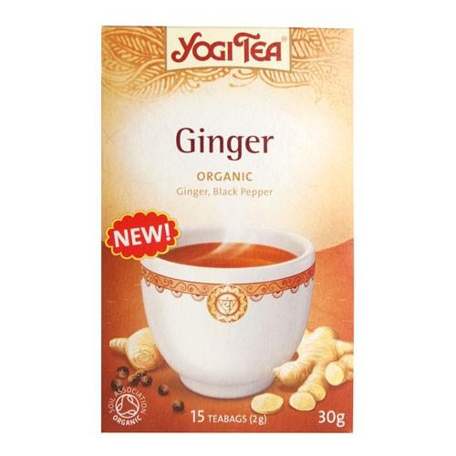 Ginger økologisk   17 Br     fra Yogi