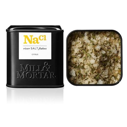 Citrussalt I Flager   70 Gram     fra Mill & Mortar
