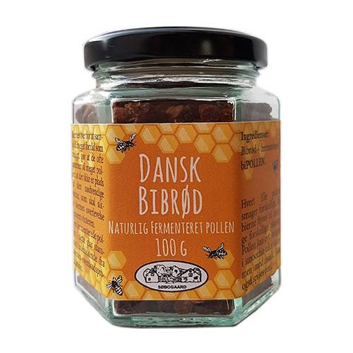Bibrød   Naturlig Fermenteret Pollen   100 Gram     fra Søbogaard