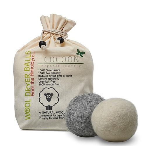 Uld Tørrebolde 4 Stk   1 Pakke     Organic Laundry fra Cocoon