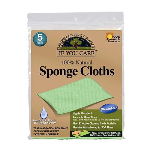 Sponge Cloth    5 Stk      fra If You Care