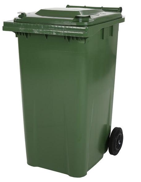 2 Hjul   Stor Affaldsbeholder   Model Mgb 80 Gr   Grøn fra Saro