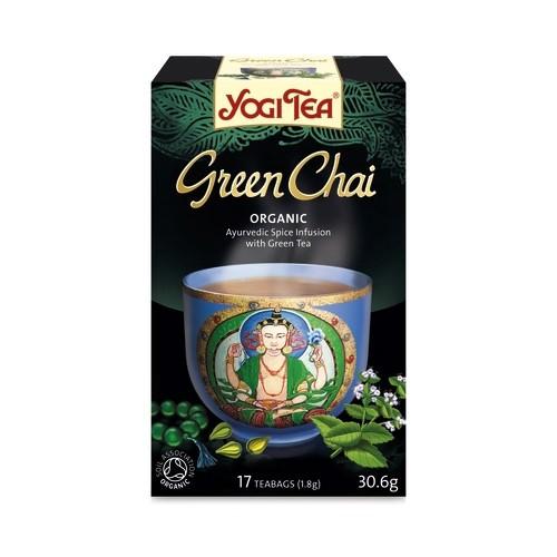Green Chai økologisk   17 Br     fra Yogi