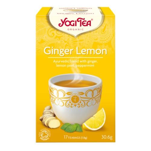 Ginger Lemon økologisk   17 Br     fra Yogi
