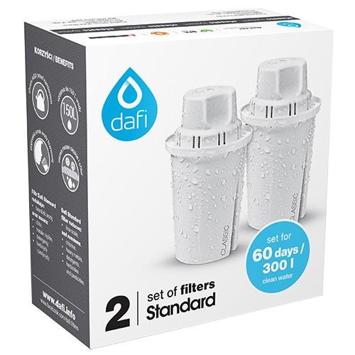 Filterpatroner 2 Pack     1 Stk.     fra Dafi