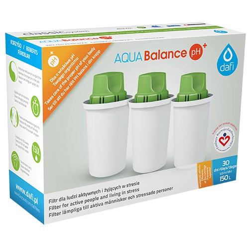 Filterpatroner 3 Pack Aqua  Balance   1 Pakke     fra Dafi