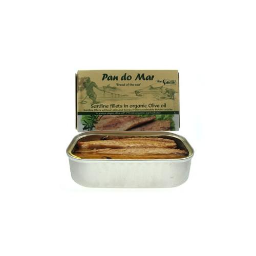 Sardiner I Olivenolie   120 Gr   Biogan fra Pan Do Mar