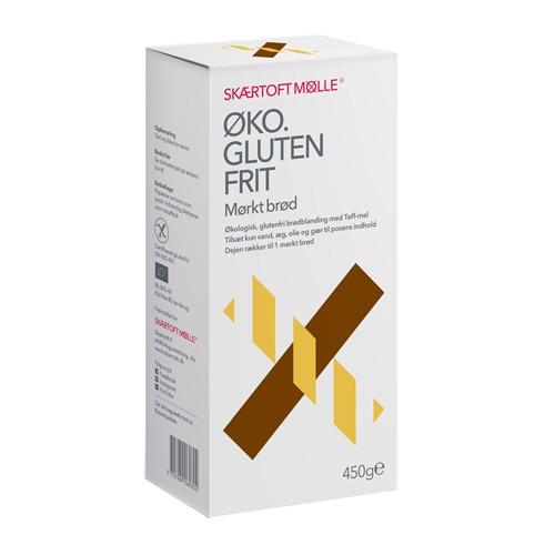 Brødblanding Mørkt Brød økologisk   450 Gram     fra Skærtoft Mølle
