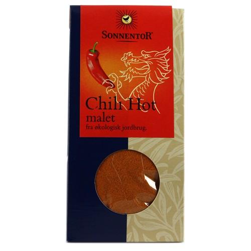 Chili Hot Malet økologisk Ekstra Stæk    40 Gram     fra Sonnentor