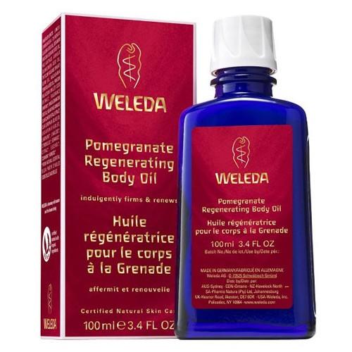 Body Oil Regenerating Pomegranate   100 Ml     fra Weleda