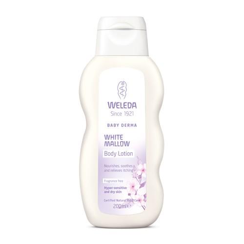 Bodylotion White Mallow    200 Ml     Baby fra Weleda