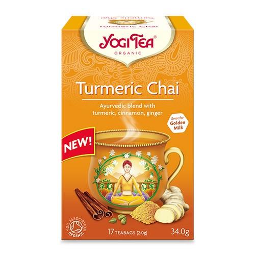 Turmeric Chai Tea økologisk   17 Breve     fra Yogi