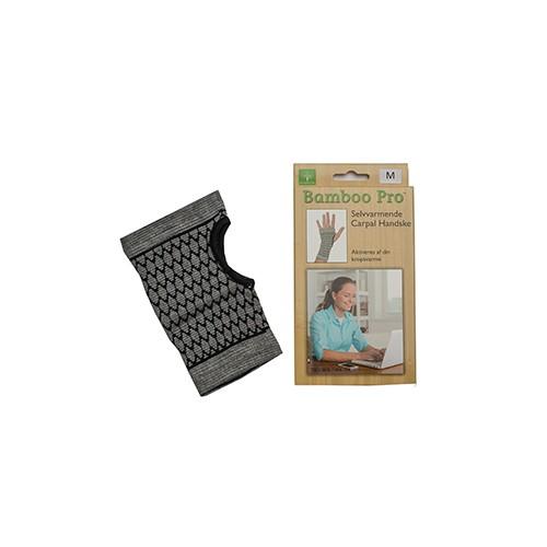 Carpal Handske, Selvvarmende Str. M    1 Styk     fra Bamboo Pro