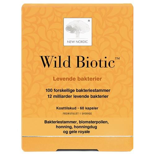 Wild Biotic   60 Kapsler     fra New Nordic