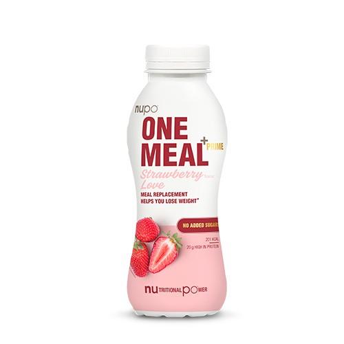 One Meal Jordbær   330 Ml     fra Nupo