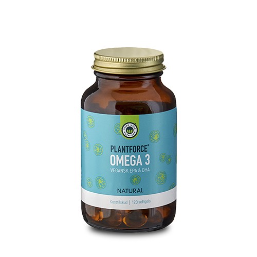 Omega 3 (vegansk Epa & Dha)   120 Kapsler     fra Plantforce