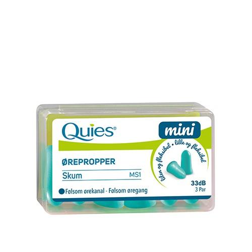 ørepropper Mini Skum 3 Par   1 Pakke     fra Quies