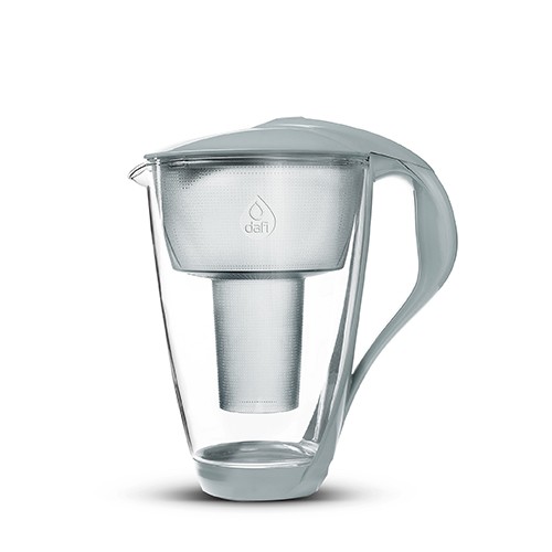 Kande 2,0 Liter Glas Stålgrå   1 Stk.     fra Dafi
