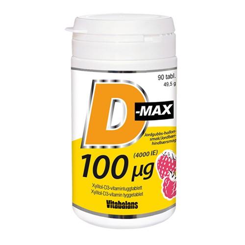D Max 100 µg   90 Tabletter     fra Vitabalans