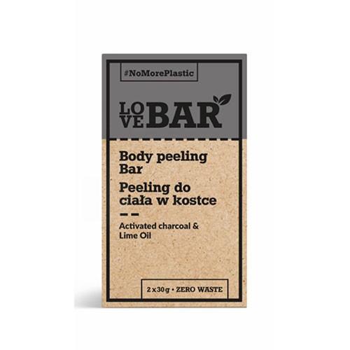 Body Peeling Bar M. Kul & Lime Olie   60 Gram     fra Love Bar