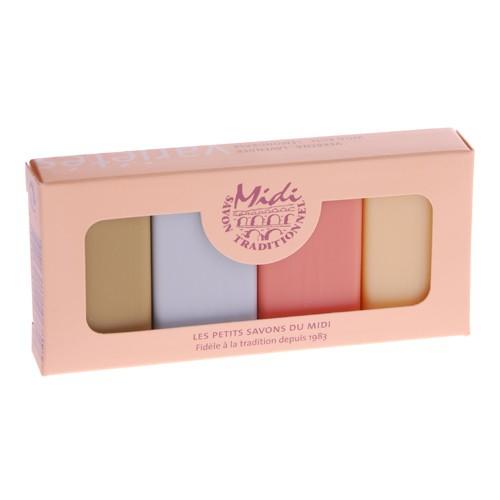 Sæbe Gæstsæbe Mix 4x20gr     80 Gram fra Midi