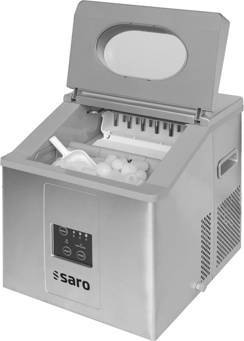 Isterningmaskine    Model Eb 15 Pro fra Saro