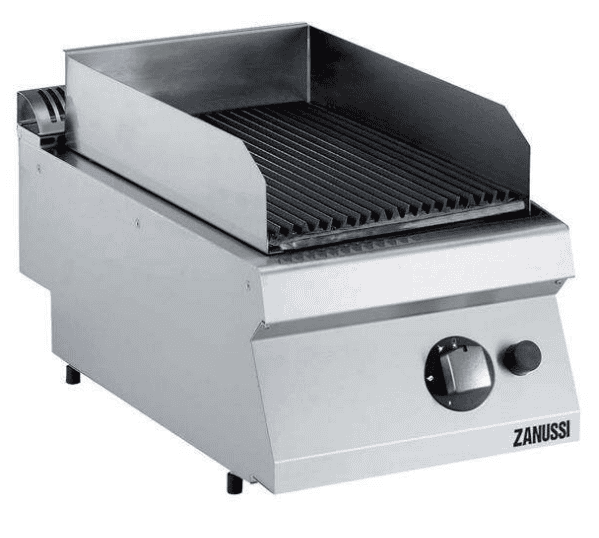 Enkelt Lavastensgrill Gas Evo700 Zanussi fra Gastroudstyr