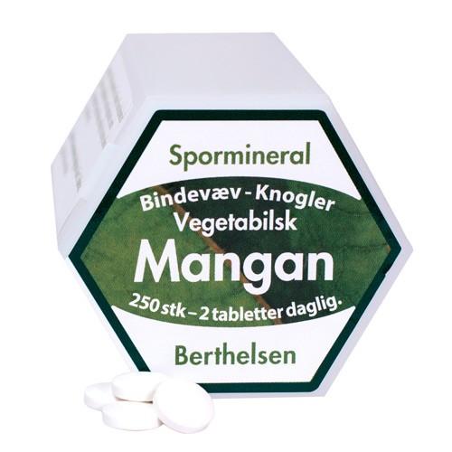 Mangan 3,75 Mg H.     250 Tab   Dansk Farmaceutisk Industri fra Berthelsen