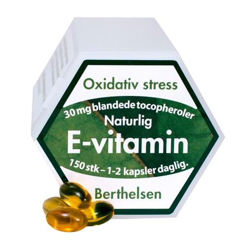 E Vitamin   150 Kap     fra Berthelsen