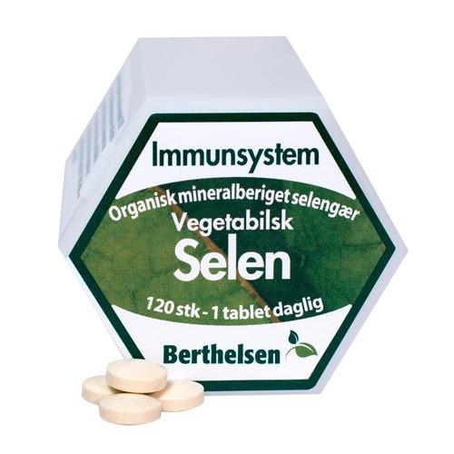Selen 100 Mcg   120 Tab     fra Berthelsen