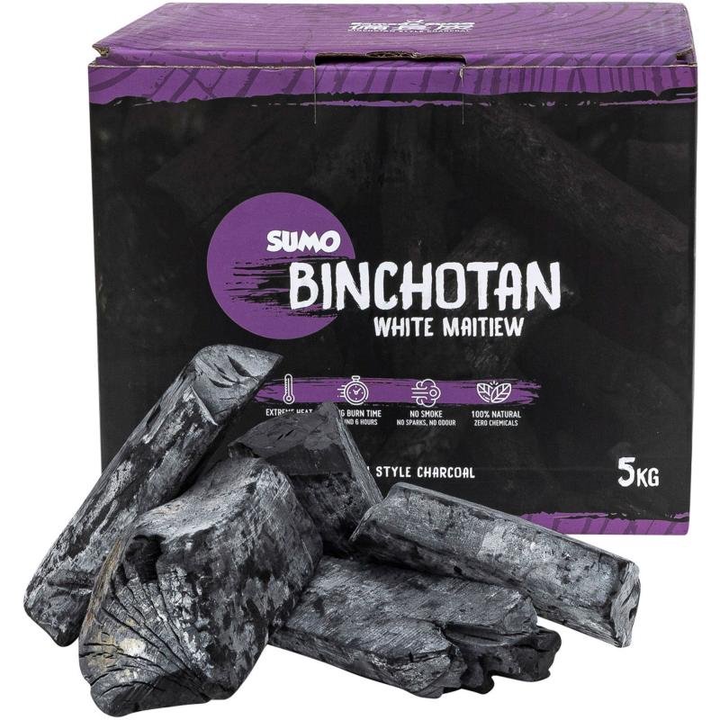 Binchotan White Maitiew Kul 5 Kg fra Kamado Sumo