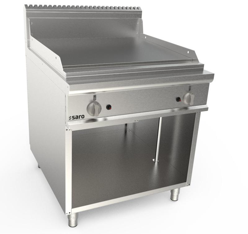 Gas Grillplade Med Underbord    Model Lq   Ftg4bal fra Saro