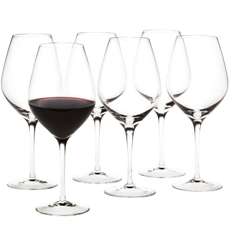 Cabernet Rødvinsglas Klar 52 Cl. 6 Stk. fra Holmegaard