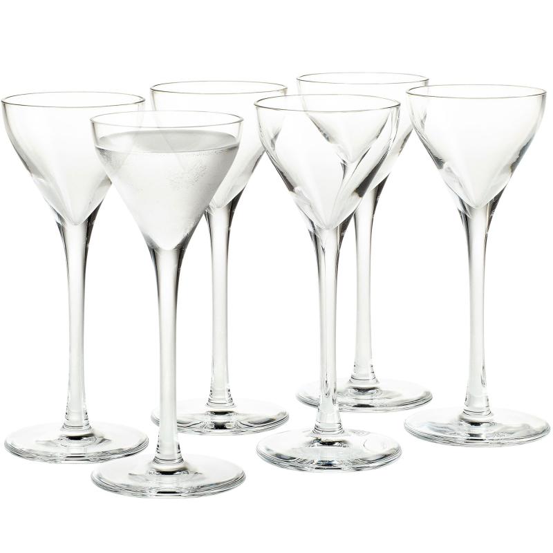 Cabernet Snapseglas Klar 4,5 Cl. 6 Stk. fra Holmegaard