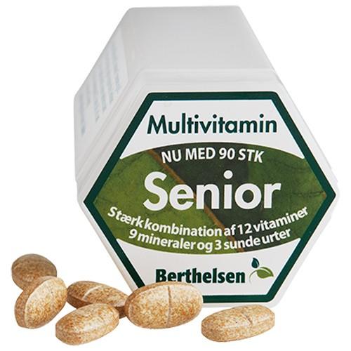 Senior     90 Tabletter     fra Berthelsen