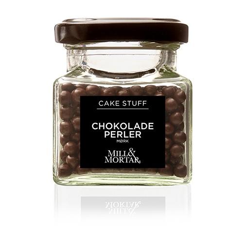 Chokolade Perler Mørk   45 Gram      fra Mill & Mortar