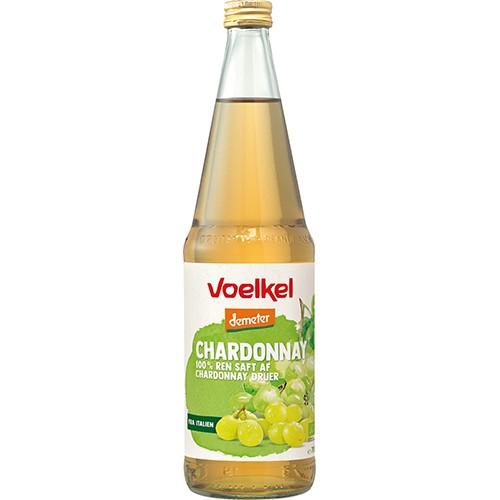 Chardonnay, Ren Hvid Druesaft økologisk   70 Cl fra Voelkel